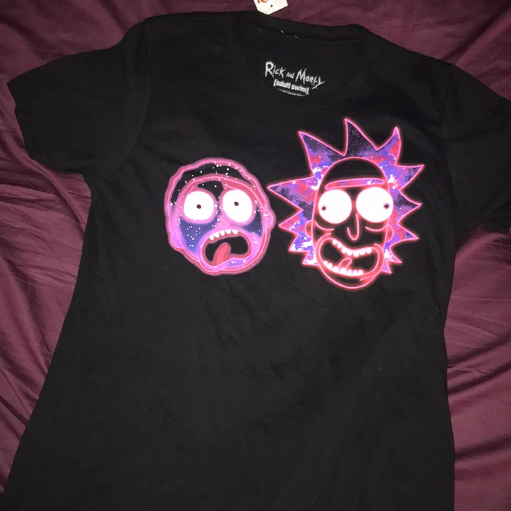 Rick and Morty novelty tee